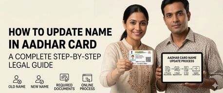 New Delhi, Legal, Get Legal Gazette For Name Change In Aadhaar - Contact Us Today