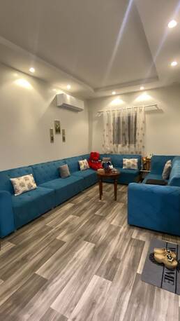 Al Aziziyah, Furniture, SAR 1300,  Used Turquoise  Sofa SET  For Sale &ndash; ( SET ) 8 Separate Pieces & Easy Transport