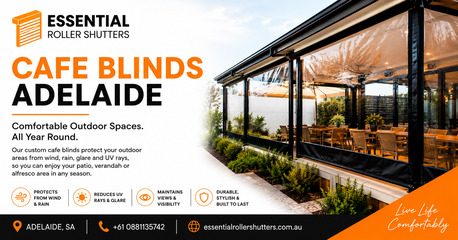 Sydney, Business, Cafe Blinds Adelaide For Comfortable Outdoor Living