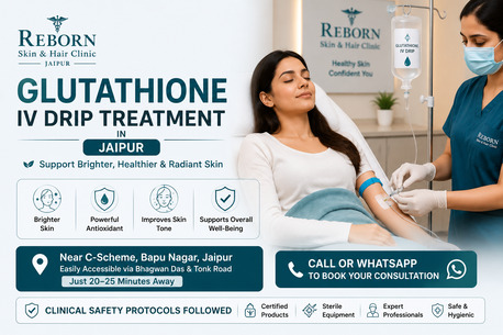 Jaipur, Health & Beauty Items, INR 3500,  Advanced Glutathione IV Treatment In Jaipur Under Expert Care