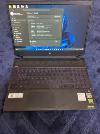 Riyadh, Tablet Computers, SAR 1800,  HP Pavilion Gaming Laptop &ndash; Ryzen 5 5600H / RTX 3050 &ndash; Excellent Condition