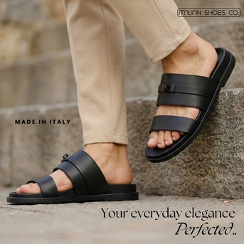 Mumbai, Clothing & Accessories, Luxury Leather Slippers For Men Designed For Everyday Comfort
