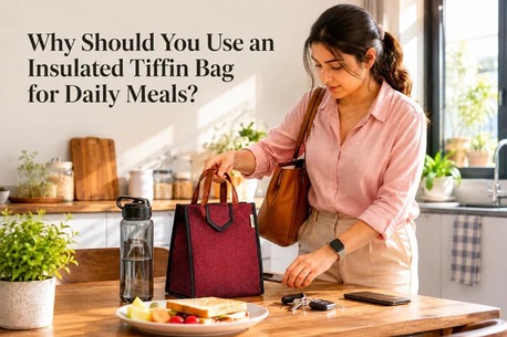 Jaipur, Household Items, INR 299,  Why Should You Use An Insulated Tiffin Bag For Daily Meals?