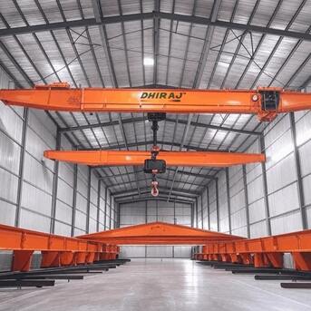 Ghaziabad, Construction, Reliable Single Girder EOT Crane Solutions
