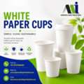 INR 1000,  White Paper Cups Manufacturer & Supplier For Coffee & Hot Beverages