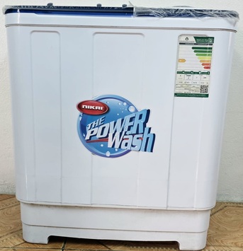 Riyadh, Appliances, SAR 323,  For Sale: Nikai 7Kg Semi-Automatic Twin Tub Washing Machine
