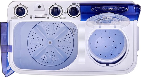 Riyadh, Appliances, SAR 323,  For Sale: Nikai 7Kg Semi-Automatic Twin Tub Washing Machine
