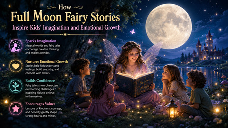New York, Books, How Full Moon Fairy Stories Inspire Kids&rsquo; Imagination And Emotional Growth