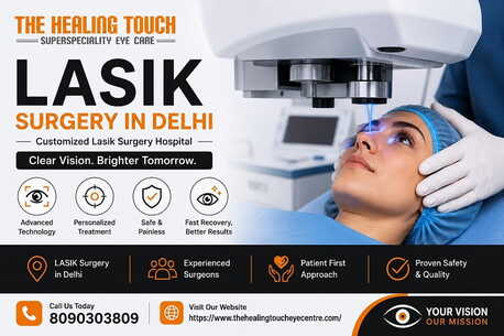 New Delhi, Business, LASIK Surgery In Delhi | Customized Lasik Surgery Hospital