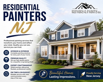 New York, Business, Trusted Residential Painters NJ | Repairs And Paints LLC