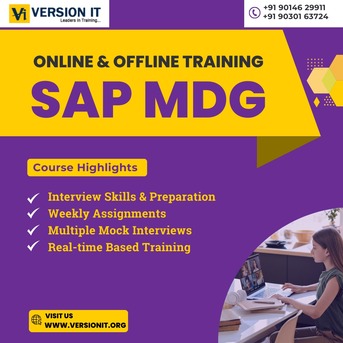 Hyderabad, Training, Become An SAP MDG Expert With Version IT &ndash; One Of Hyderabad&rsquo;s Most Trusted SAP MDG Trainin