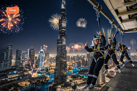 Dubai, Travel, Gather Together For Burj Khalifa New Year Fireworks