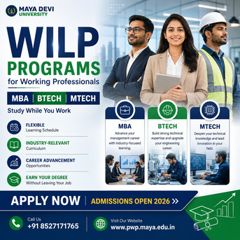 Mumbai, Education, WILP Programs For Working Professionals In India
