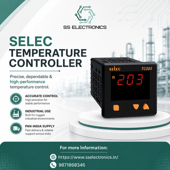 Noida, Electronics, Selec Temperature Controller Suppliers In India For Industrial Automation Solutions
