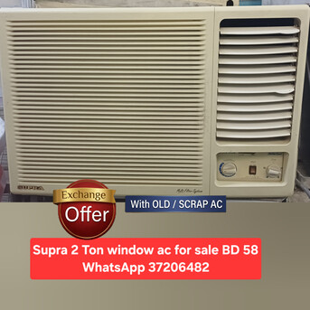 Manama, Household Items, BHD 55,  ✅️  Variety Of Window Acs For Sale In Good Condition With Fixing