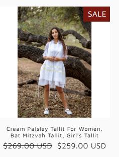 Jerusalem, Clothing & Accessories, Elevate Your Prayer Experience With A  Tallit Prayer Shawl For Women From Galilee Silks!