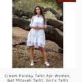 Elevate Your Prayer Experience With A  Tallit Prayer Shawl For Women From Galilee Silks!