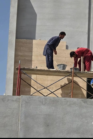 Al Khalidyia, Construction, معلم حجر روخام ترکیب تنضیف واجھات جدہ