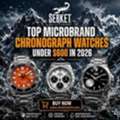 USD 339,  Top Microbrand Chronograph Watches Under $600 In 2026 | Serket Watches