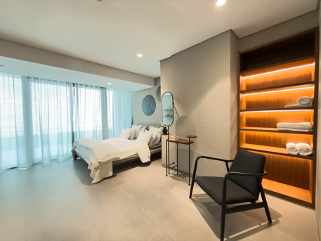 Manama, Real Estate For Sale, BHD 124348,  3 BR,  Luxury Beachfront 2+1BR Apartment | Lagoon & City View | 3-Year Payment Plan | Amwaj