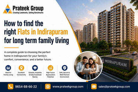 Mumbai, Real Estate, How To Find The Right Flats In Indirapuram For Long Term Family Living