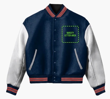 San Diego, Clothing & Accessories, USD 335,  Dublin High School Varsity Jacket