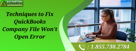 New York, Accounting, How To Troubleshoot QuickBooks Company File Won