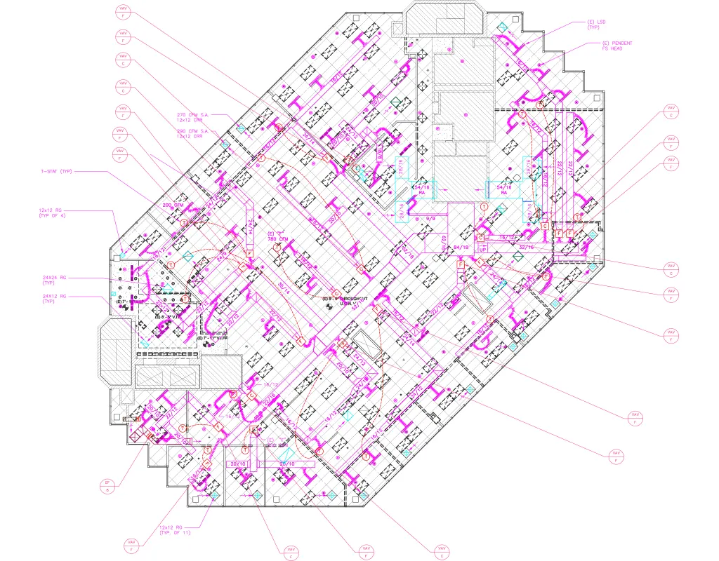 New York, Business, High-Fidelity MEP CAD Drafting For Complex Engineering Projects