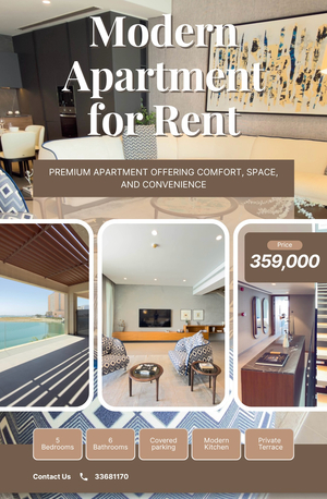 Manama, Real Estate For Sale, BHD 359000,  5 BR,  Luxury 5BR Triplex For Sale | Premium Living | 3-Year Payment Plan | Bahrain✨