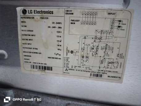Manama, Appliances, BHD 80,  LG Refrigerator - GR-B450YL