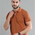 Unisex Solid Polo With Contrast Tipping T-Shirt | Premium Cotton Knit