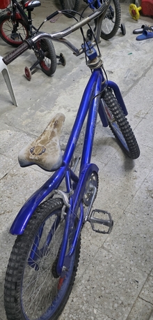 Riyadh, Bicycles, SAR 80,  Blue Bicycle For Urgent Sale