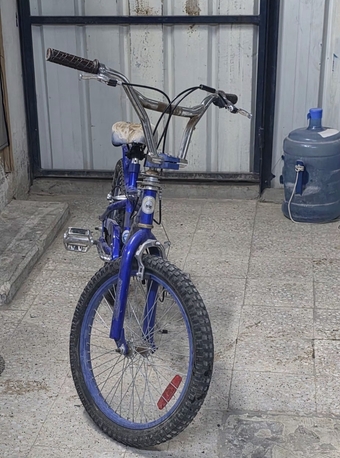 Riyadh, Bicycles, SAR 80,  Blue Bicycle For Urgent Sale