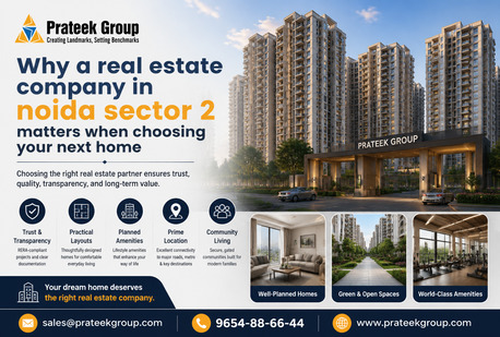 Noida, Apartments, Flats, Houses & Villas, Why A Real Estate Company In Noida Sector 2 Matters When Choosing Your Next Home