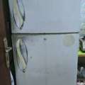 BHD 50,  Fridge And Woden Cupboard