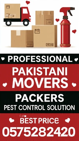 Al Rabwah, Labor/Moving, H644PROFESSIONAL(PAKISTANi)&hearts;️MOVERS❤️PACKERS◼️PEST CONTORL SOLUTION BEST PIRCE0575282420