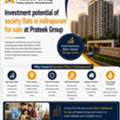 Investment Potential Of Society Flats In Indirapuram For Sale At Prateek Group