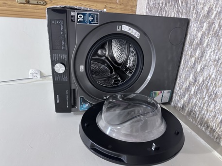 Jeddah, Appliances, SAR 1850,  🔥 HISENSE **LIKE NEW** FRONT LOAD WASHER & DRYER COMBO &ndash; MODEL WD3S1043BT6 🔥