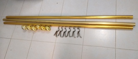 Gudaibiya, Household Items, BHD 1,  Single Bed, Curtain Rods And Music System For Sell