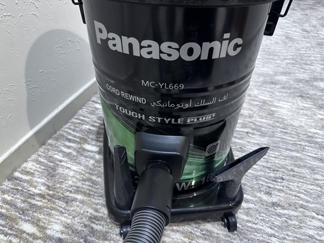 Jeddah, Appliances, SAR 470,  🔥 PANASONIC **LIKE NEW** 18L DRUM VACUUM CLEANER &ndash; MODEL MC-YL669GY47 🔥