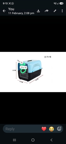Jubail, Pet Supplies, SAR 150,  Pet Flight Carrier
