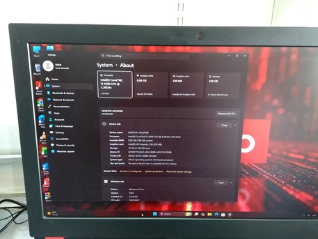 East Riffa, Computers, BHD 80,  Lenovo All-in-One PC Core I5 6th Gen | 8GB RAM | 256GB SSD | 24" Full HD |  80 BD Only