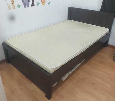 Manama, Furniture, BHD 35,  Wooden Double Bed With Mattress