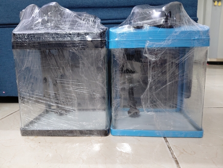 Riyadh, Pet Supplies, SAR 120,  Almost New Aquarium 2pcs