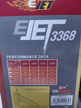 Riyadh, Pet Supplies, SAR 450,  EJET Canister Filter 3368