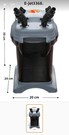 Riyadh, Pet Supplies, SAR 450,  EJET Canister Filter 3368