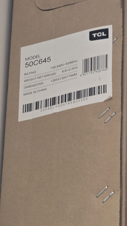 Jeddah, Appliances, SAR 1000,  TCL QLED 50inch Smart TV