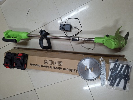 Jubail, Farm & Garden, SAR 250,  Cordless Electric Lawn Mover For Grass And Weed Cutting