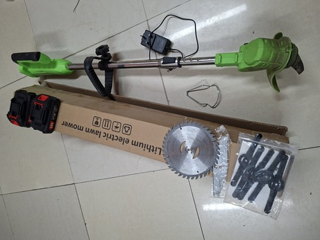 Jubail, Farm & Garden, SAR 250,  Cordless Electric Lawn Mover For Grass And Weed Cutting