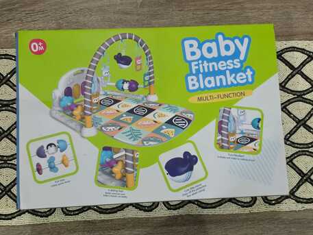 Jeddah, Baby & Kid Stuff, SAR 80,  Baby Fitness And Activity Bed. Musical With Piano. Rattles Bar